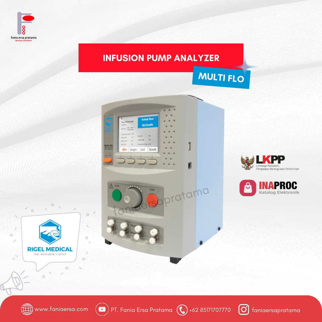 RIGEL INFUSION PUMP ANALYZER MULTI-FLO 2CH